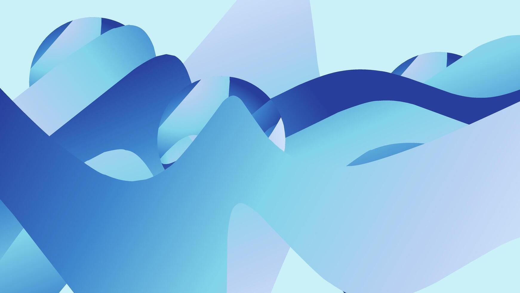 Abstract background in blue colors. vector