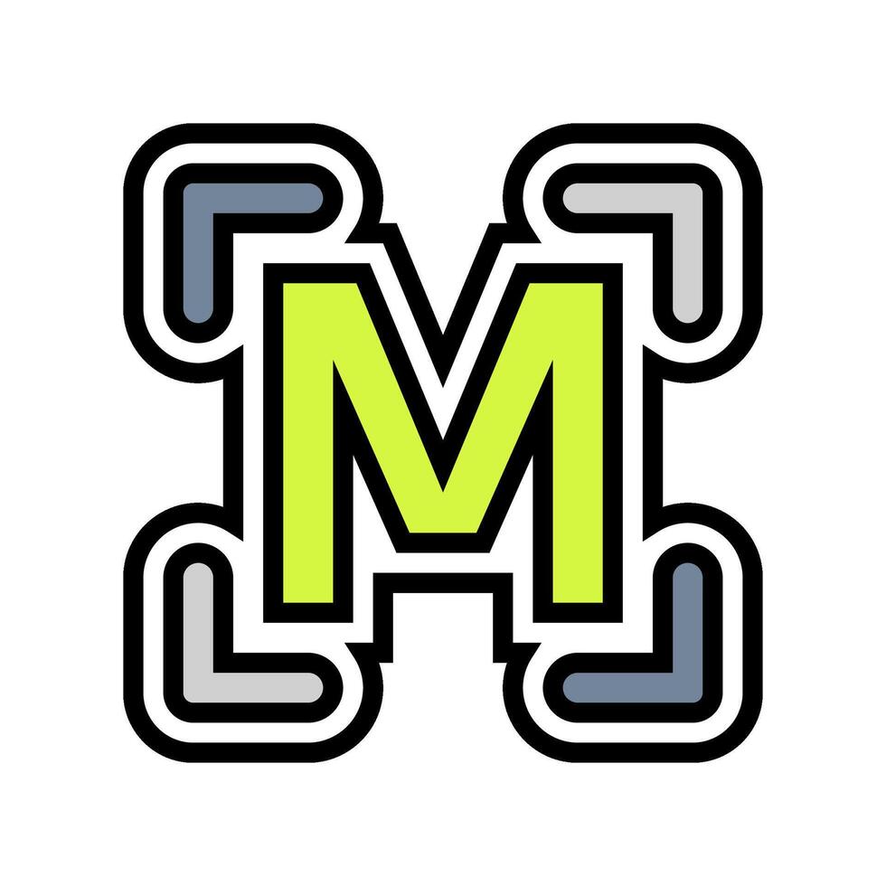 pre programmed modes color icon illustration vector