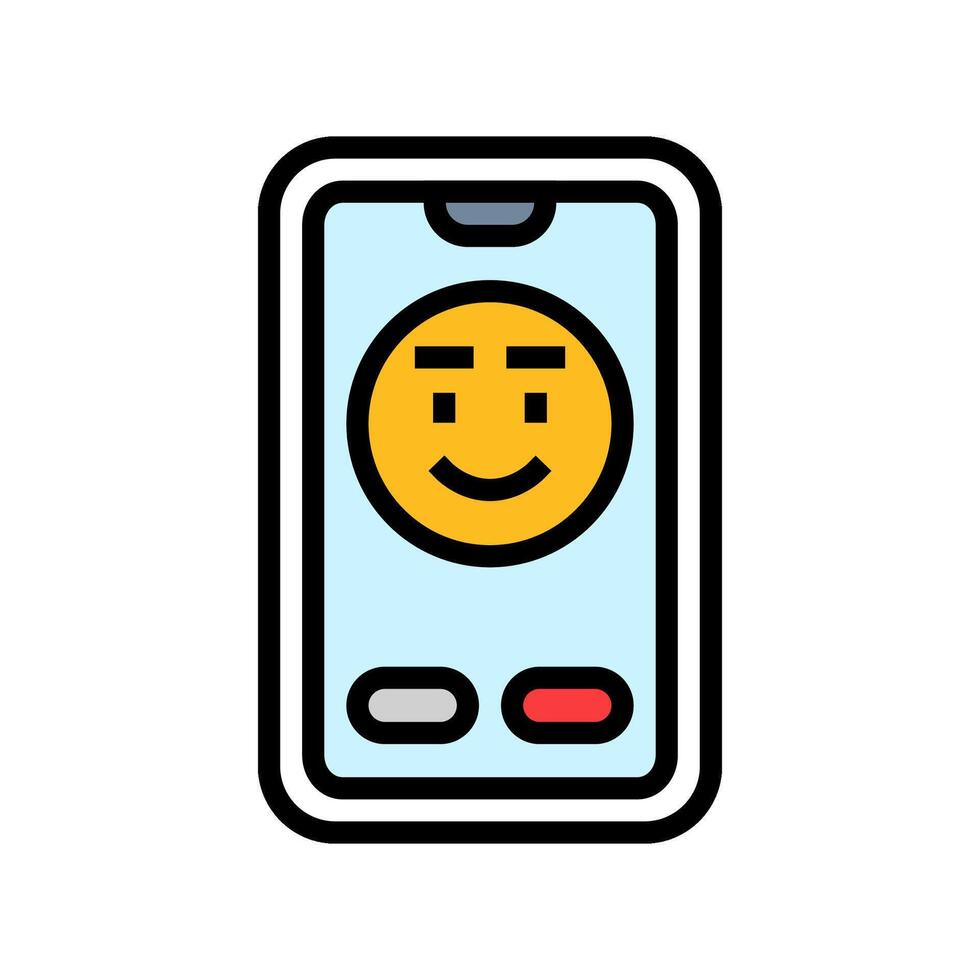 user friendly color icon illustration vector