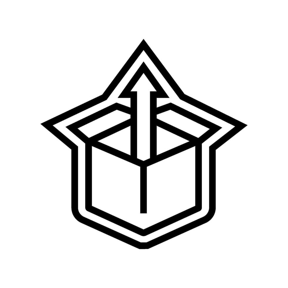 quick release line icon illustration vector