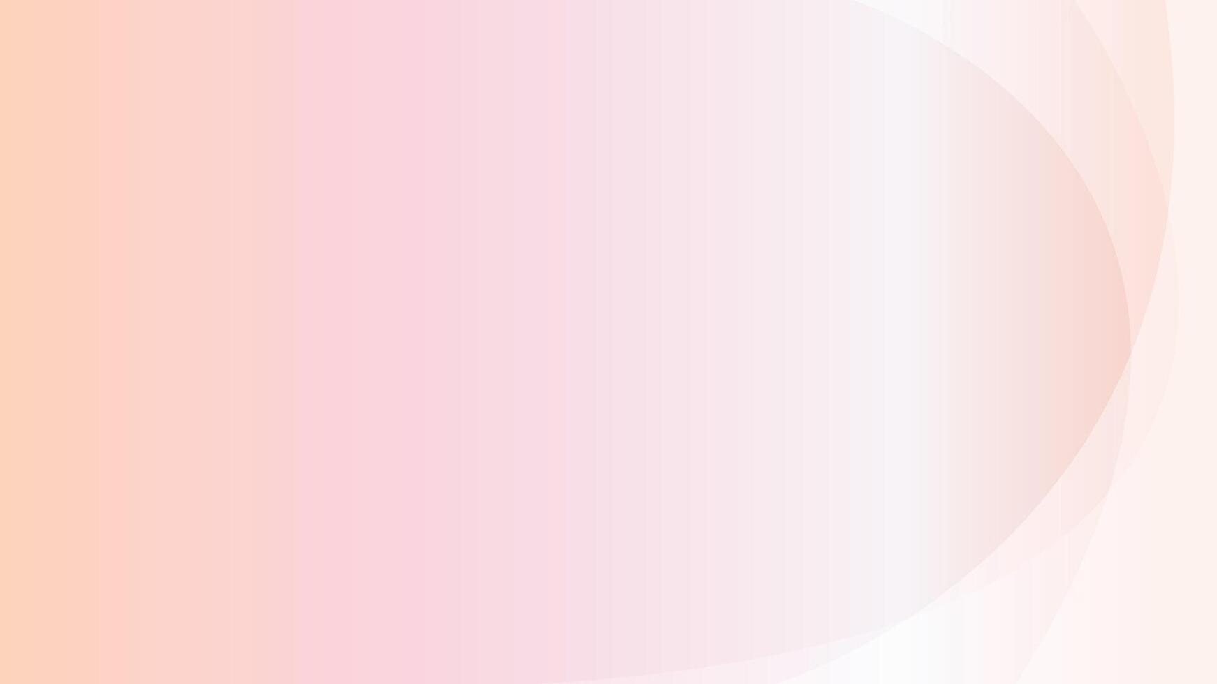 Soft pastel pink gradient background, smooth texture, geometric curve border vector