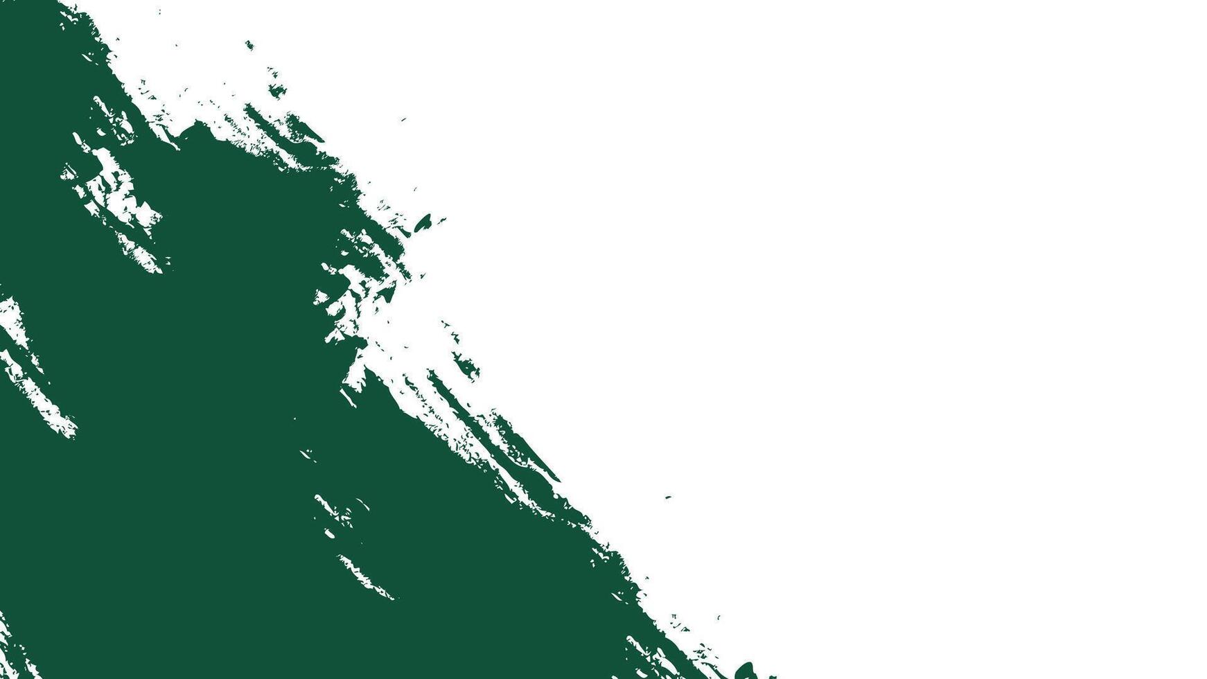 Dark green grunge texture, Isolated white background, Distressed background, Rough surface design vector