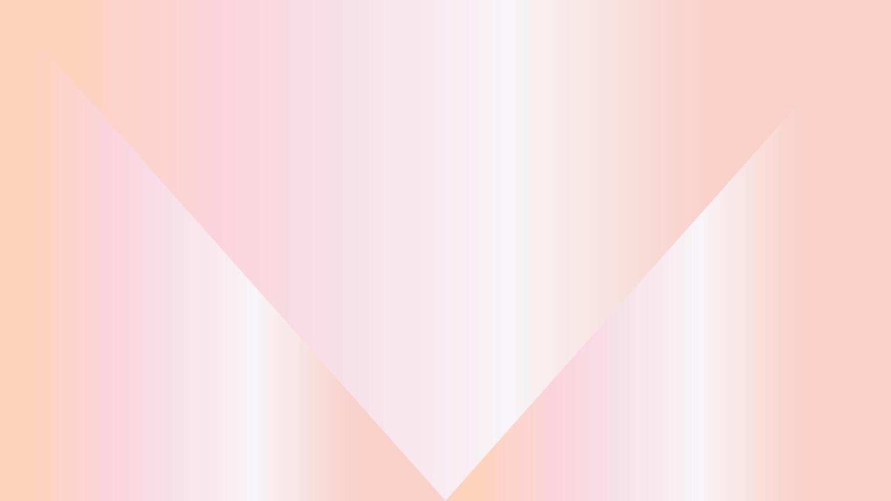 Soft pastel pink gradient background, smooth texture, triangle shape vector