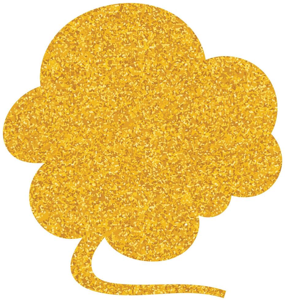A bright, golden speech bubble shape stands out against a white vector