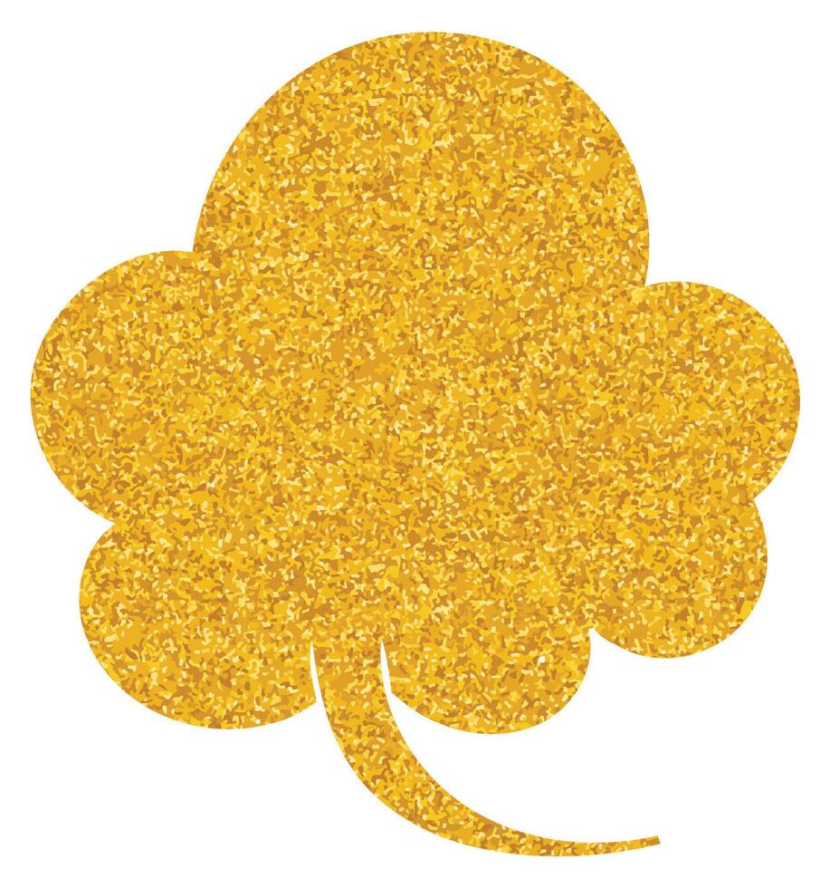 Glittery golden speech bubble design on a white background vector