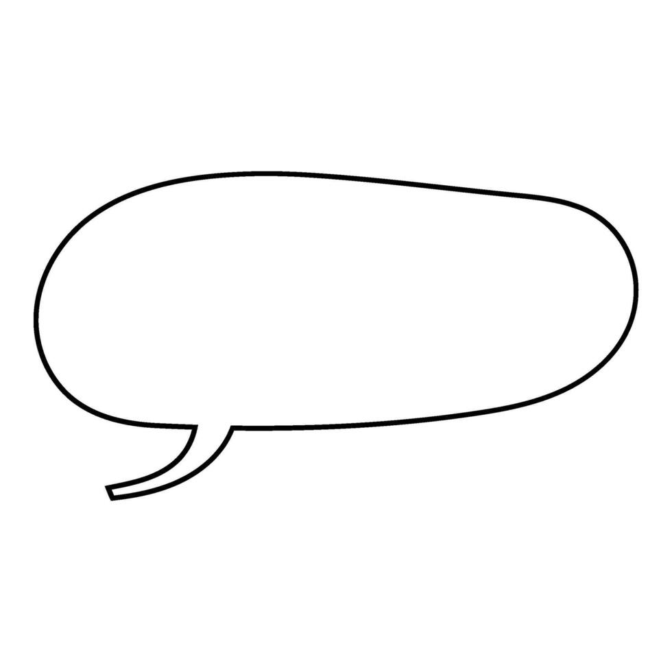 Outline of a speech bubble against a textured background vector