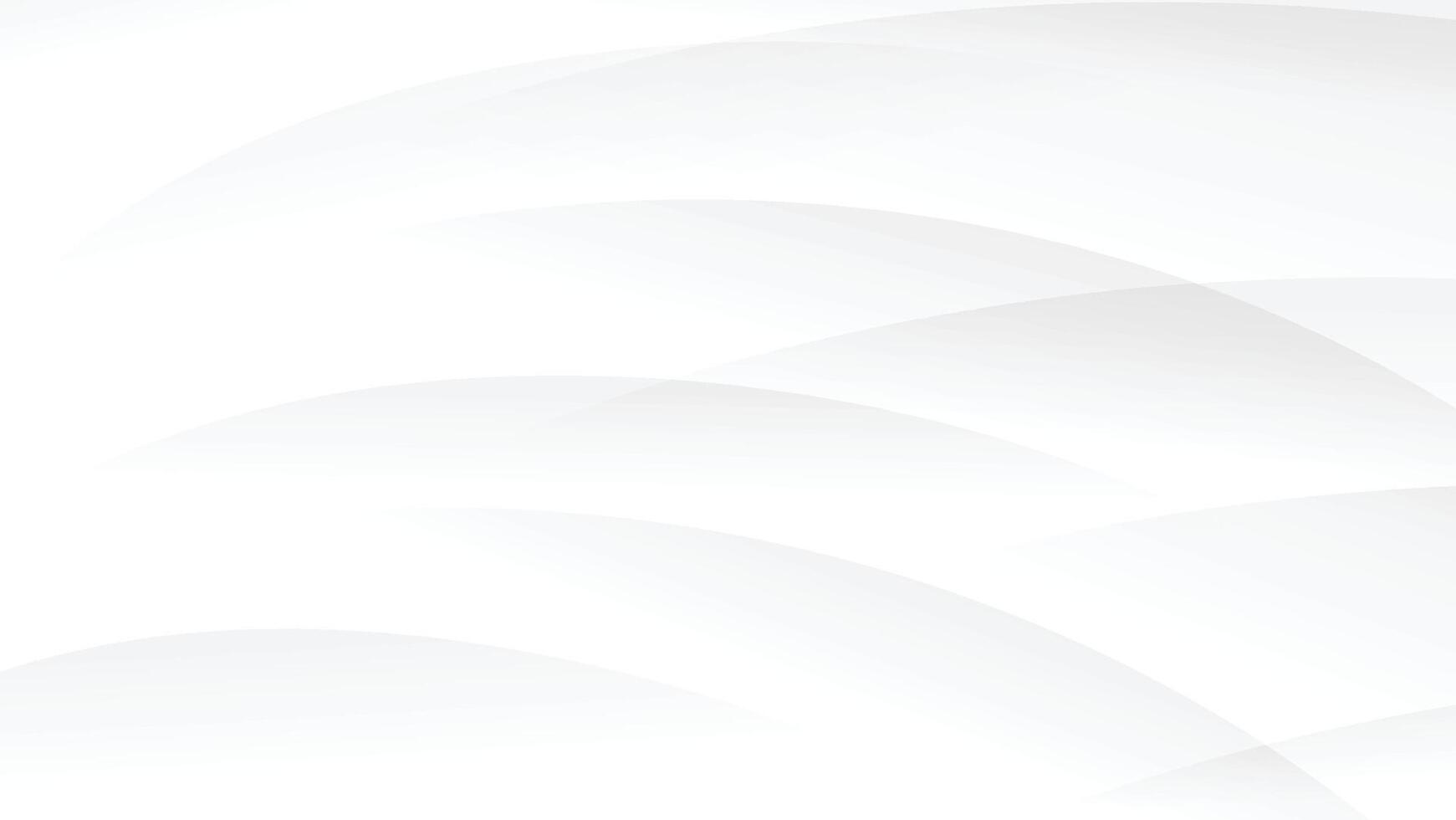 abstract white background with soft creased texture decoration vector