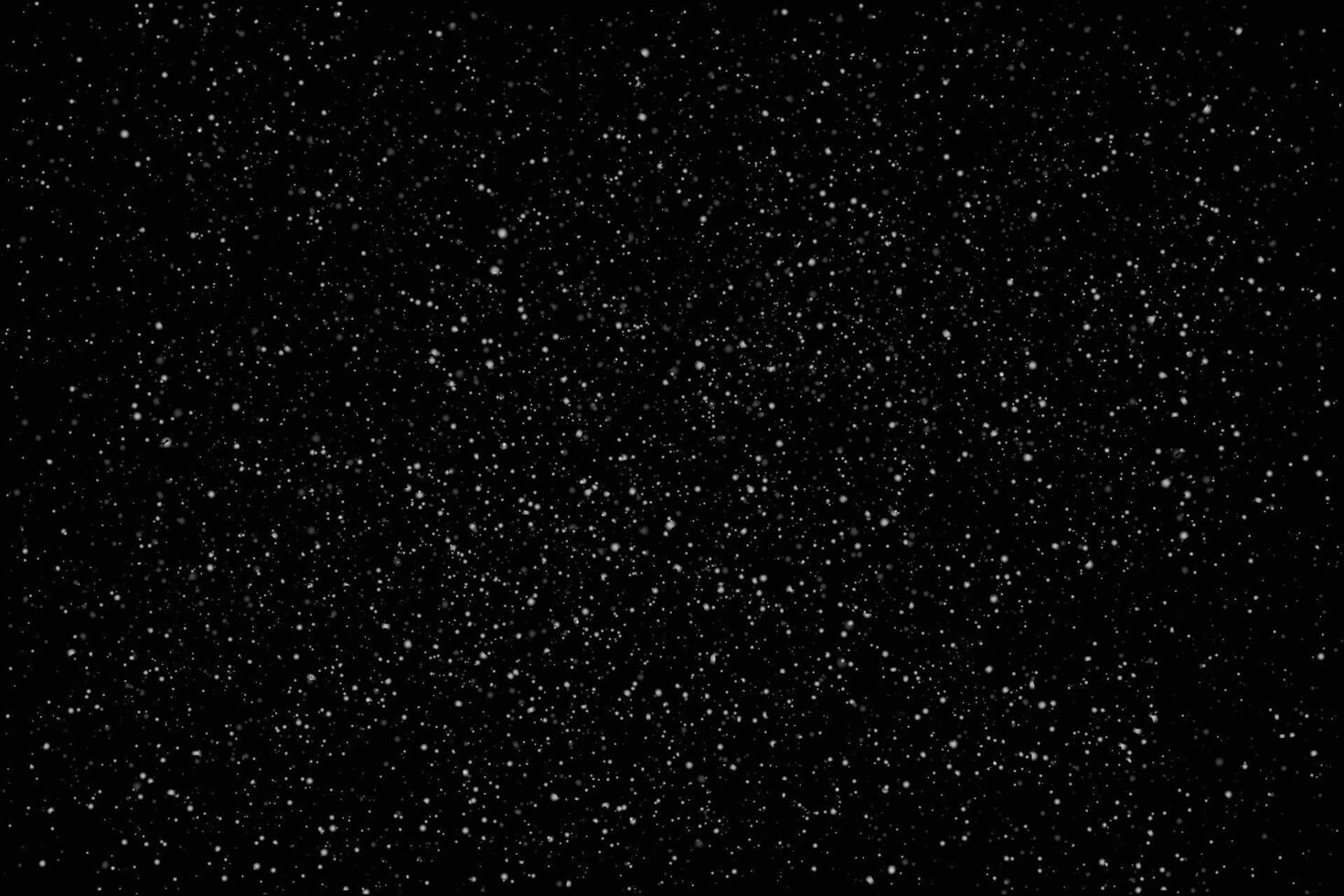 Transparent white snowfall background vector