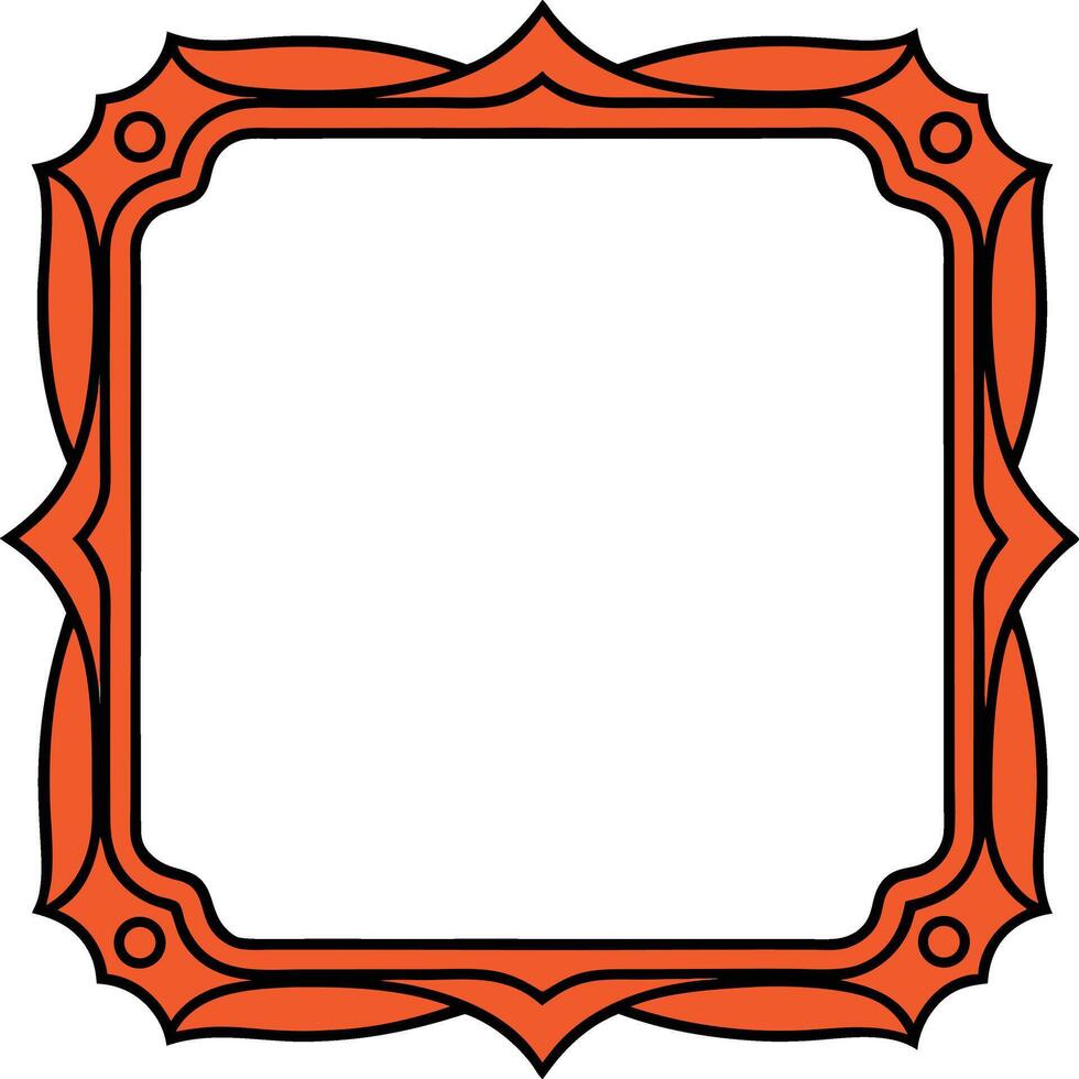 gold border golden warm vector