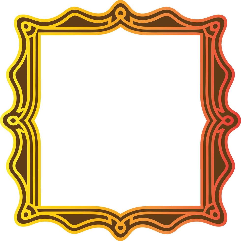 vintage border frame vector