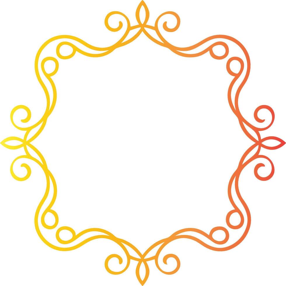 golden luxury border vector