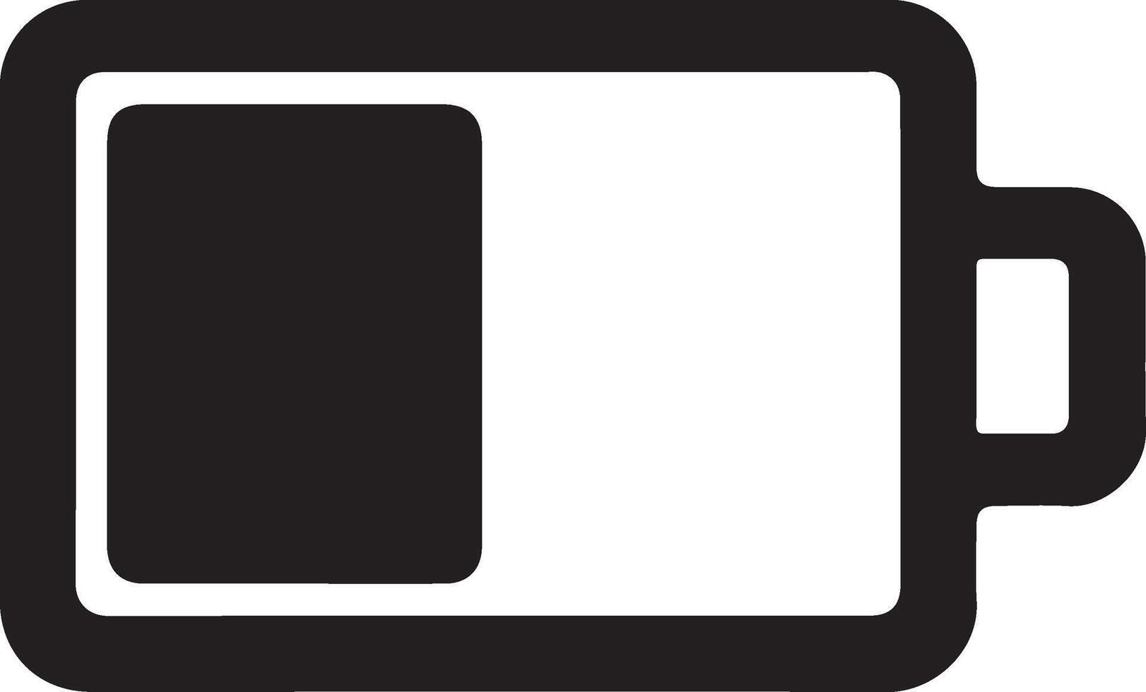 Battery Icons Pack Full to Empty Charge Levels vector
