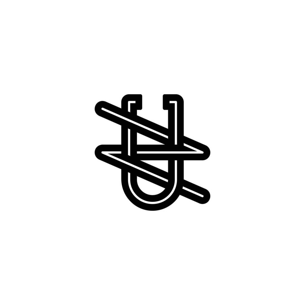 ZU UZ Refined Monogram Design with a Timeless Touch vector
