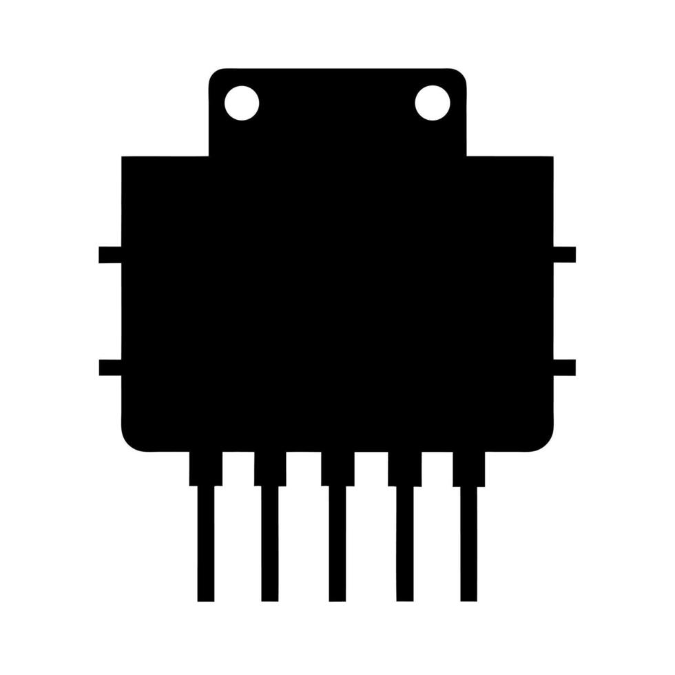 IGBT Insulated Gate Bipolar Transistor Graphic vector
