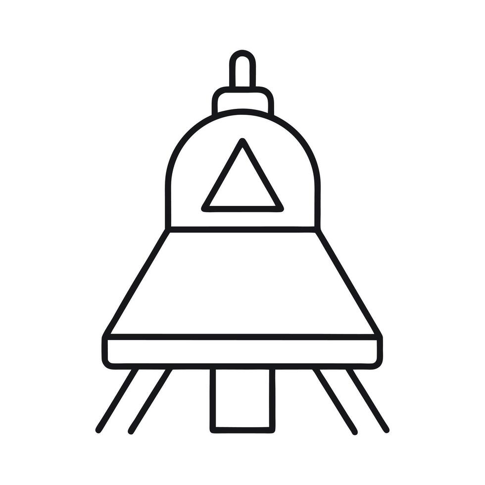 Triac Electronic Line Art vector