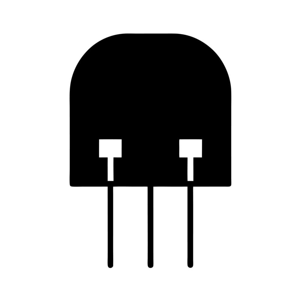 Bipolar Junction Transistor BJT NPN PNP Diagram vector