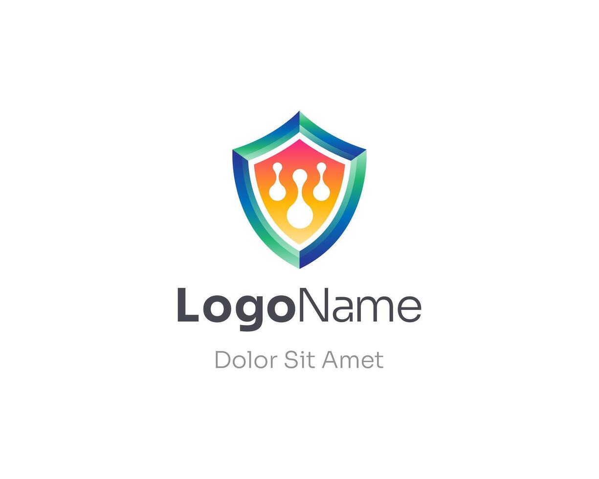 Logo design for LogoName vector