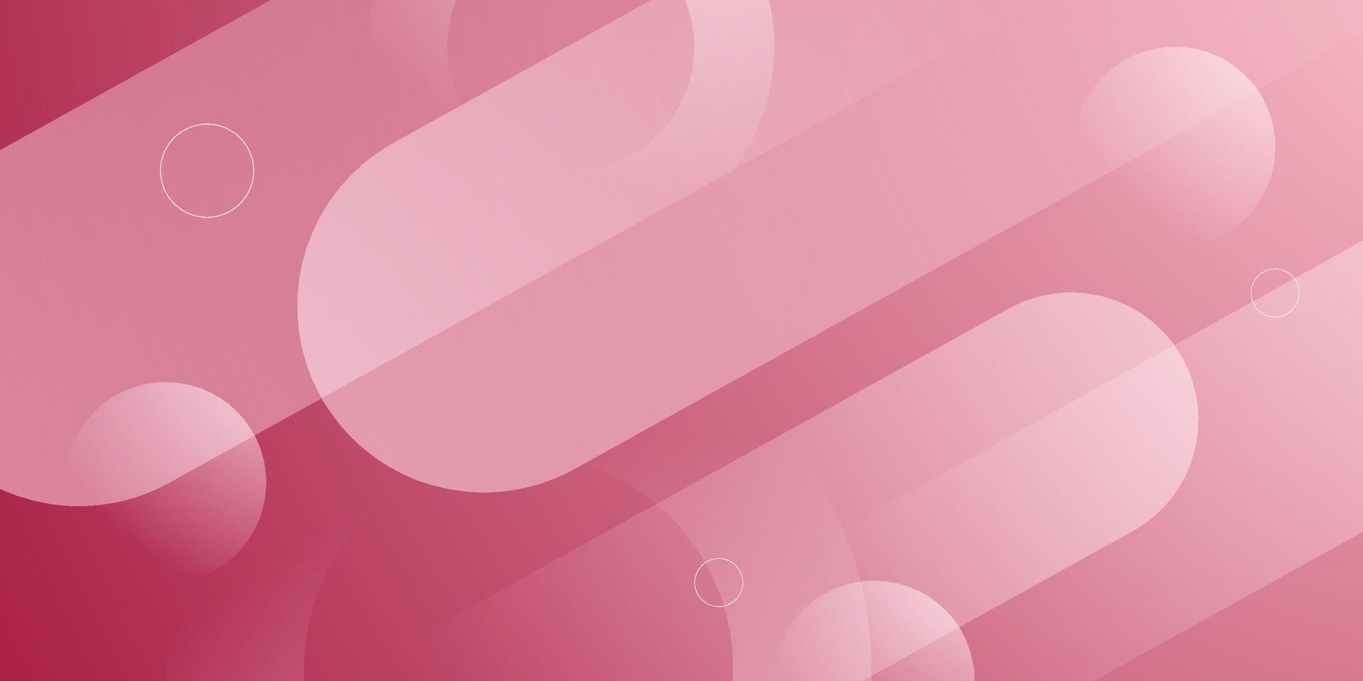 Abstract bright colorful pink dynamic background. Trendy overlap color shapes pattern design. vector