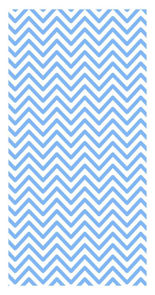 Blue zigzag line seamless pattern on white background illustration vertical Design vector