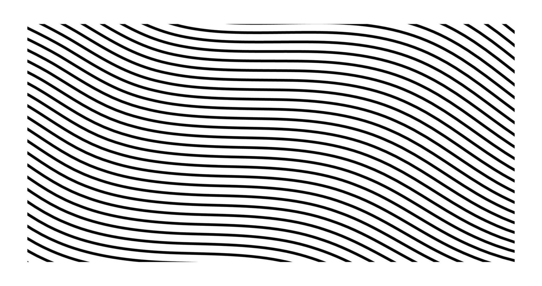 Horizon Abstract wavy Curved lines element illustration Parallel Design vector