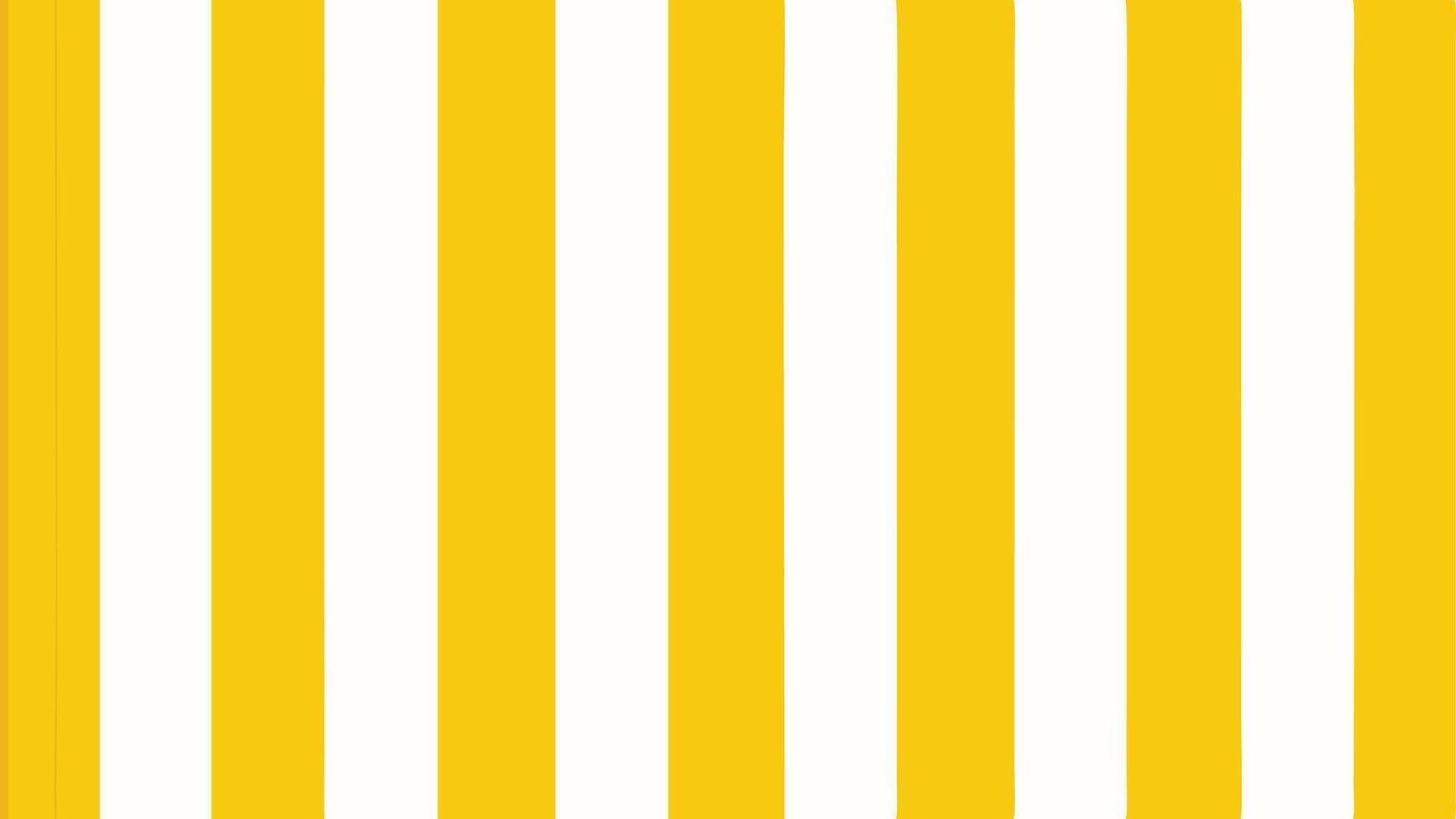 Yellow and white striped paper towel vector