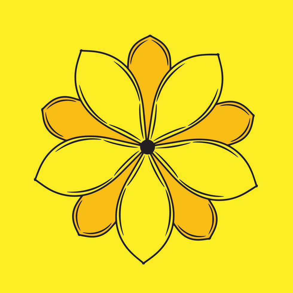 honeycomb delicious flower isolated vector