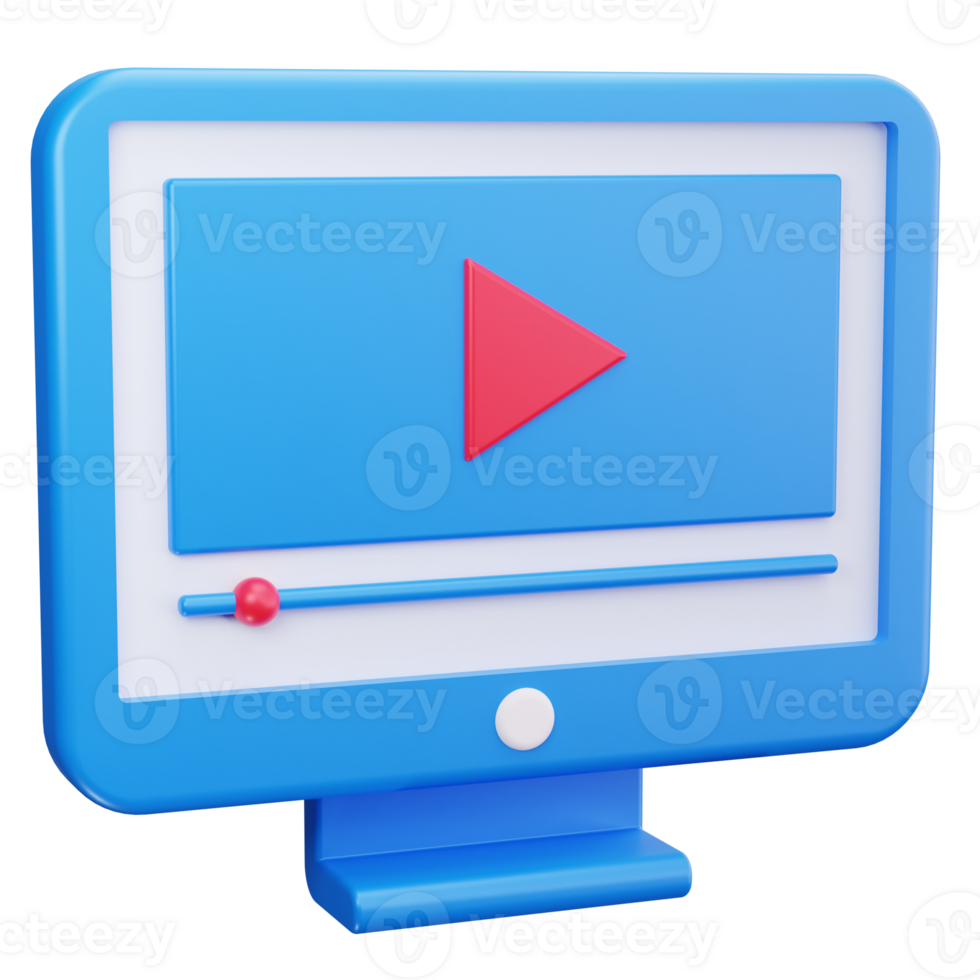 3D Icon Lesson E-learning Screen png