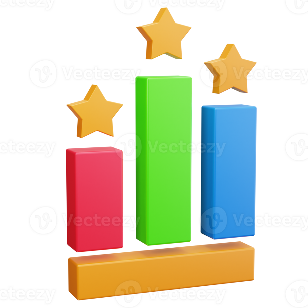 3D Icon Marketing Performance Metrics png