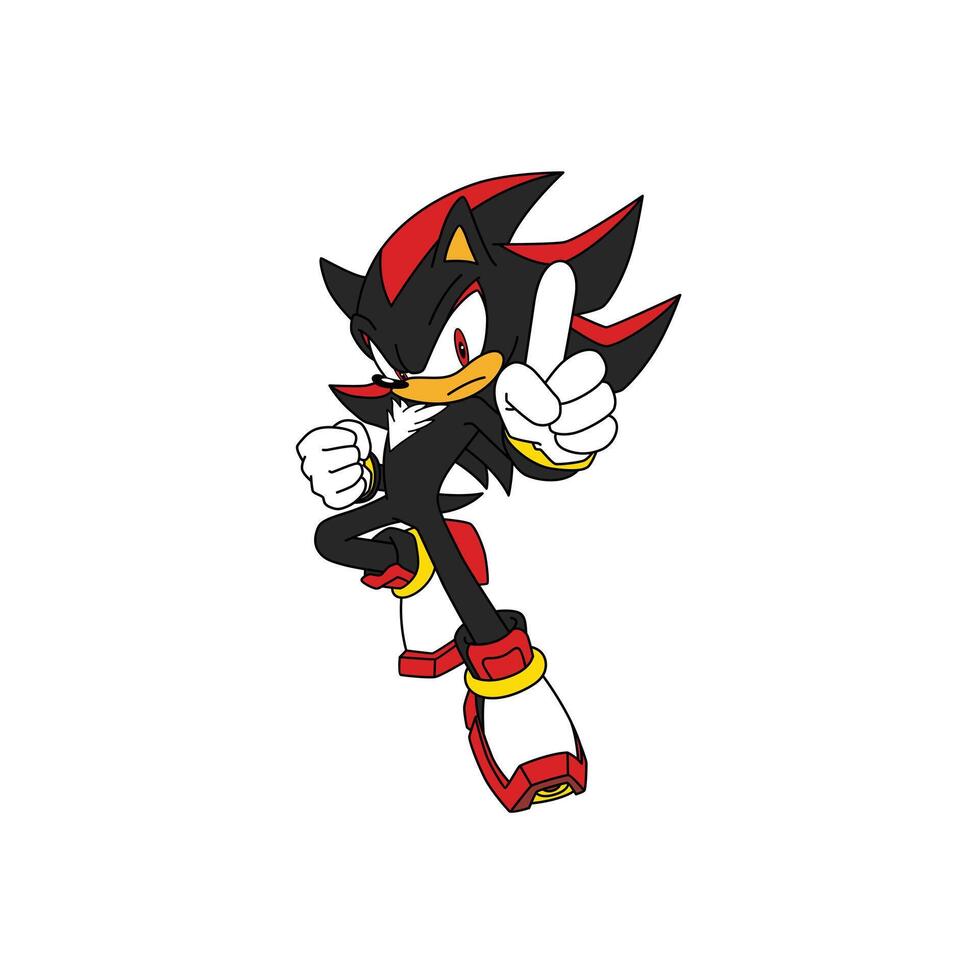 Scissor Sonic Character vector