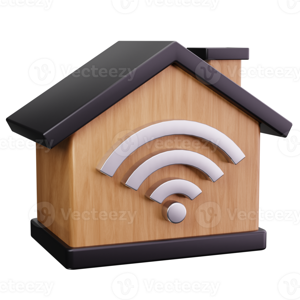 3D Icon Wifi Signal Home Office png
