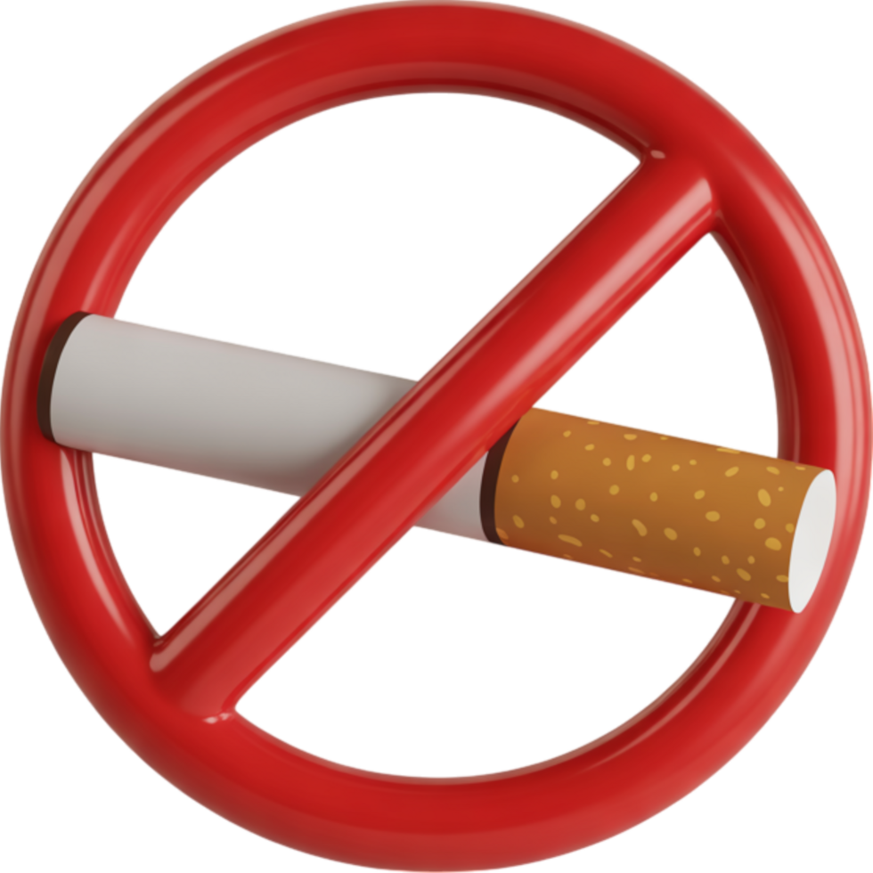 No Smoking Prohibition Circle Symbol png