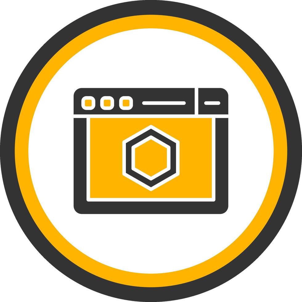 eslint javascript linter glifo dos color circulo vector