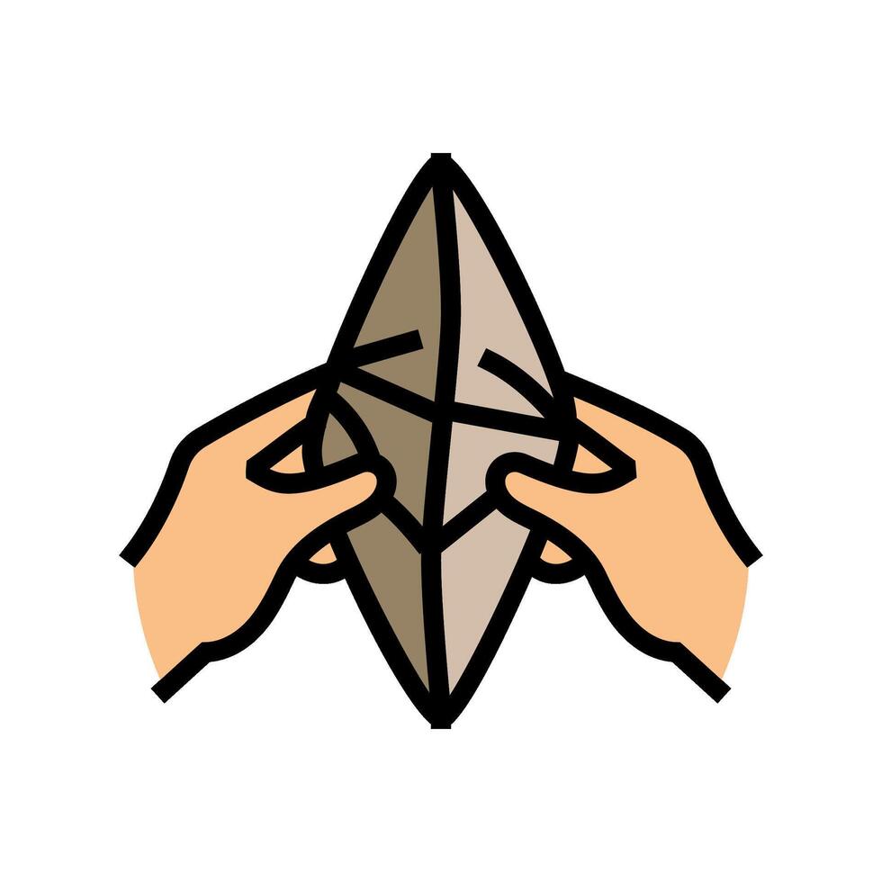 empty wallet color icon illustration vector
