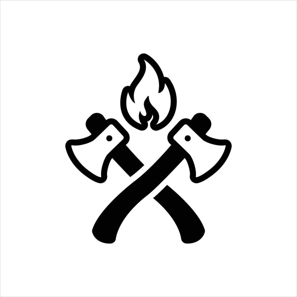 Solid icon survival vector