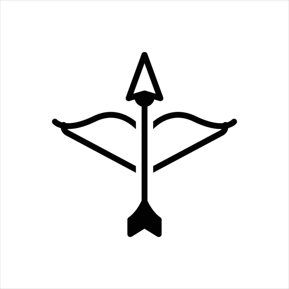 Solid icon arrow vector