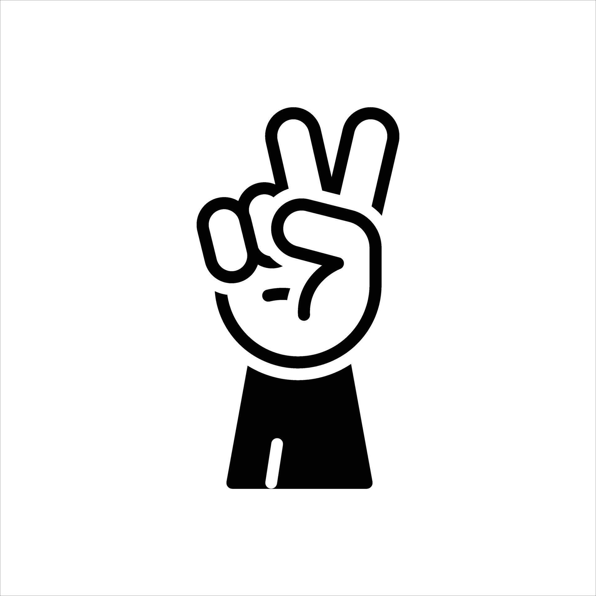 Solid icon peace 67678212 Vector Art at Vecteezy