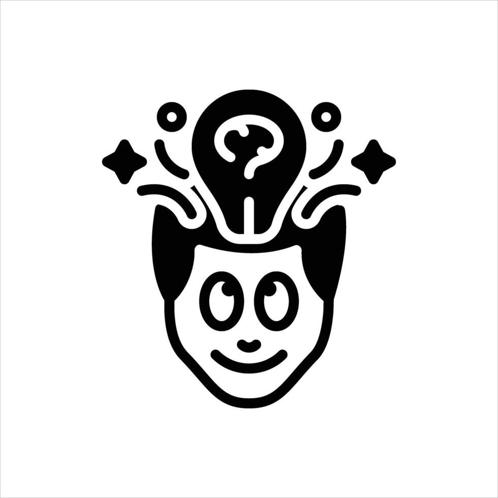 Solid icon inspired vector