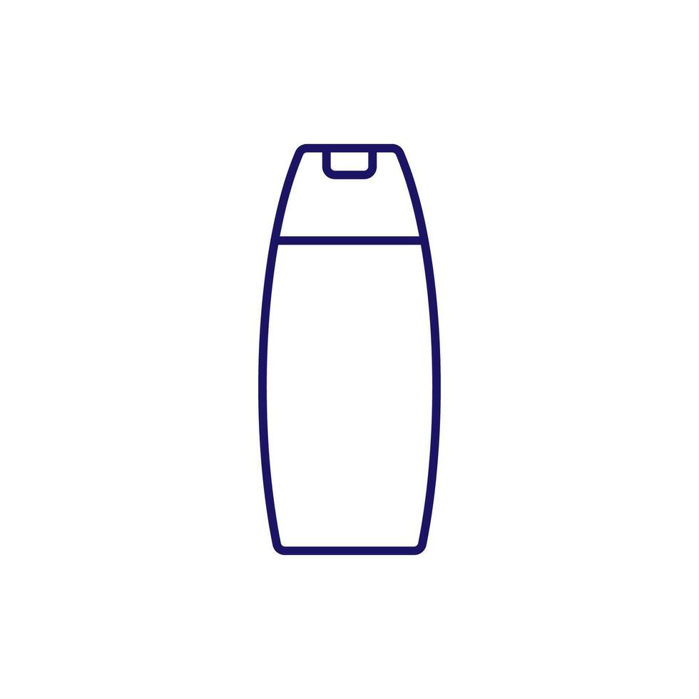 Cosmetic Bottle Outline Symbol for Graphic and Web Design, Apps, Adverts, Various Cards vector