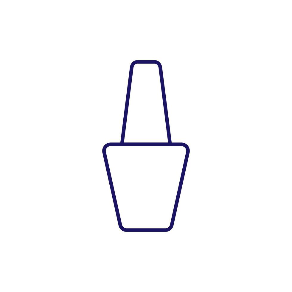 Cosmetic Bottle Outline Simple Linear Image Collection. Editable Stroke. Perfect for Web Sites, Books, Cards, Apps vector