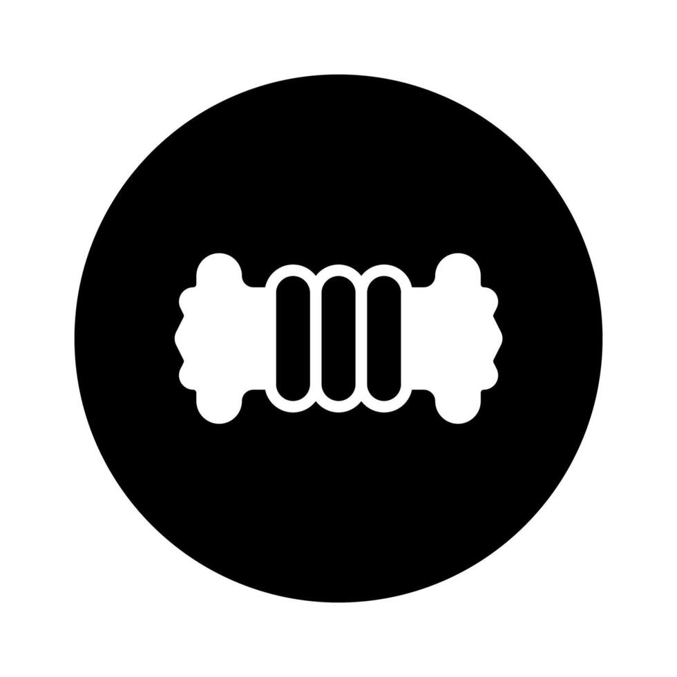 An isolated accordion instrument musical icon displaying cultural and symphonic sound for music lovers, creating digital graphics vector