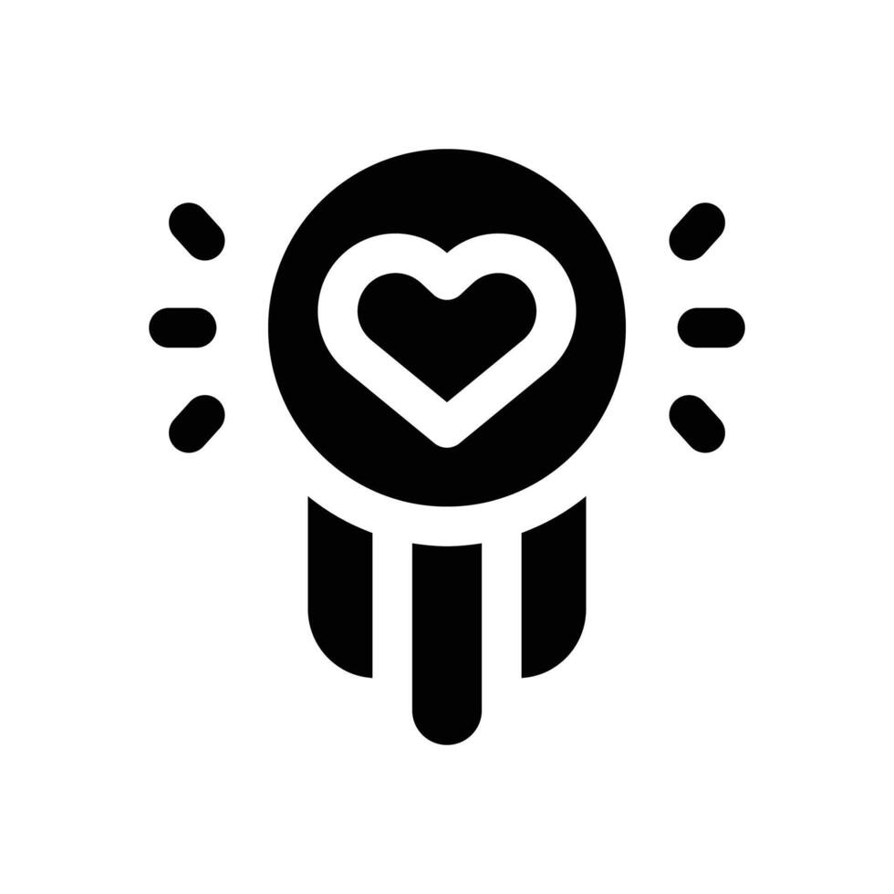 reward glyph icon. Strong and solid icon for websites, mobile interfaces, presentations, and visual branding. High quality and easy to edit. vector