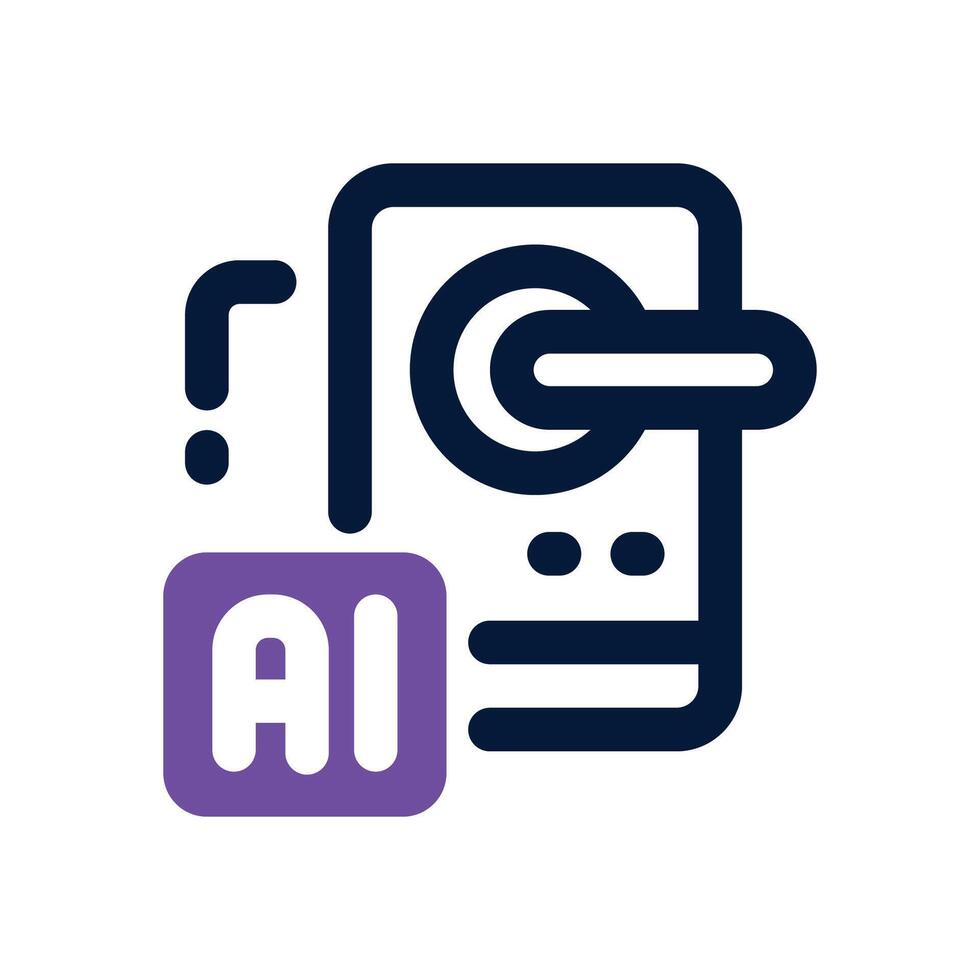 smart lock duotone icon. Sleek and modern icon for websites, mobile apps, marketing materials, and corporate design. Fully scalable and ready to use. vector
