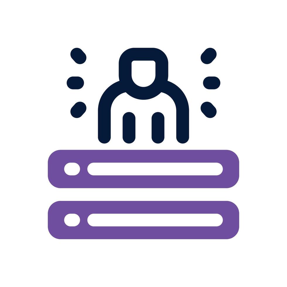 technical support duotone icon. Sleek and modern icon for websites, mobile apps, marketing materials, and corporate design. Fully scalable and ready to use. vector