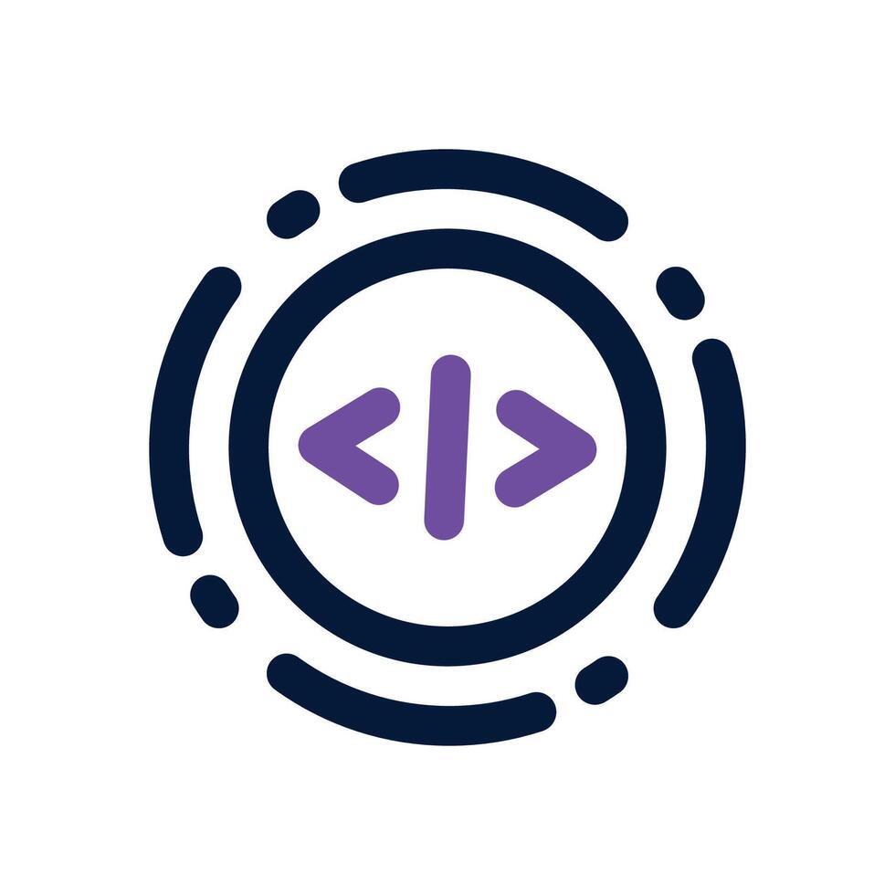 automation duotone icon. Sleek and modern icon for websites, mobile apps, marketing materials, and corporate design. Fully scalable and ready to use. vector