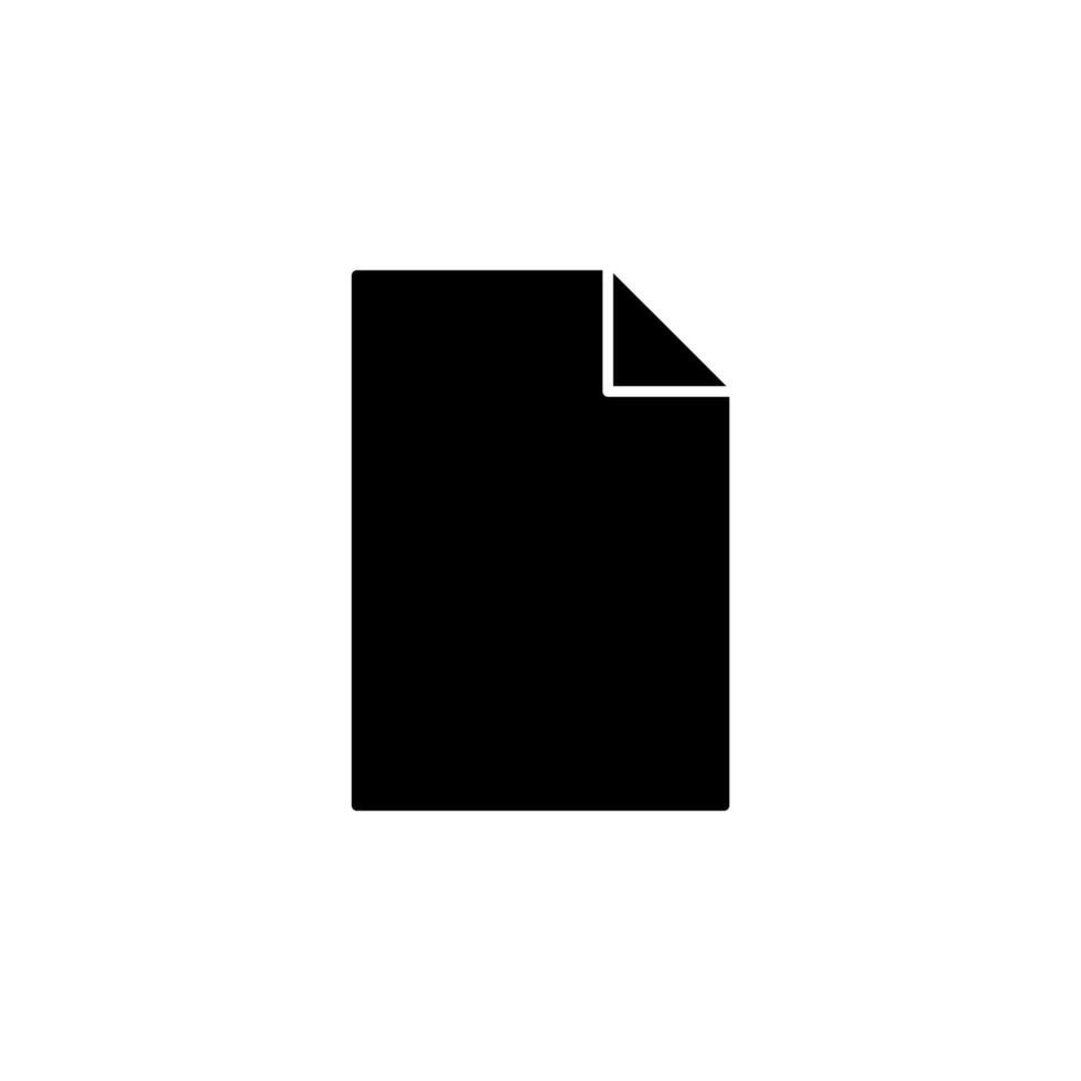 paper, document, sheet icon vector