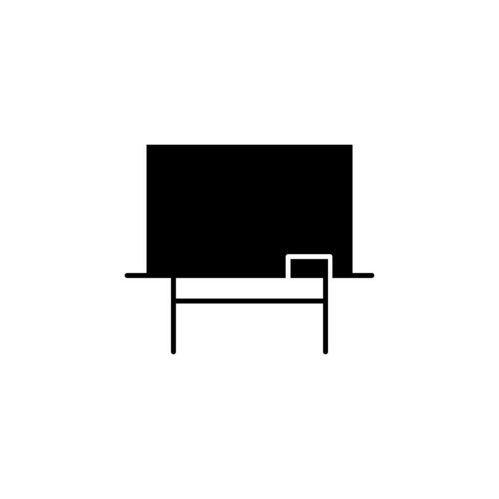 whiteboard, board, presentation icon vector