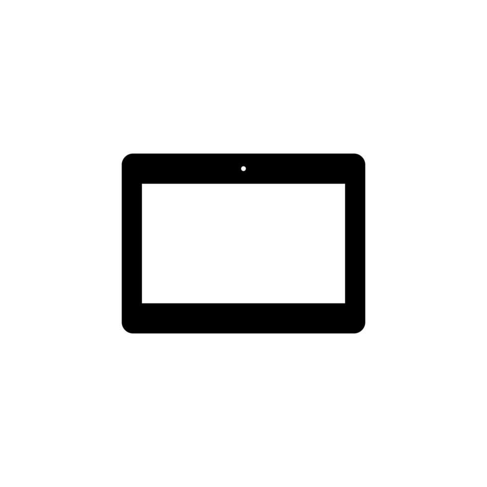 tablet, device, screen icon vector