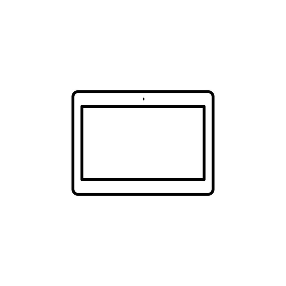 tablet, tab, gadget, device icon vector
