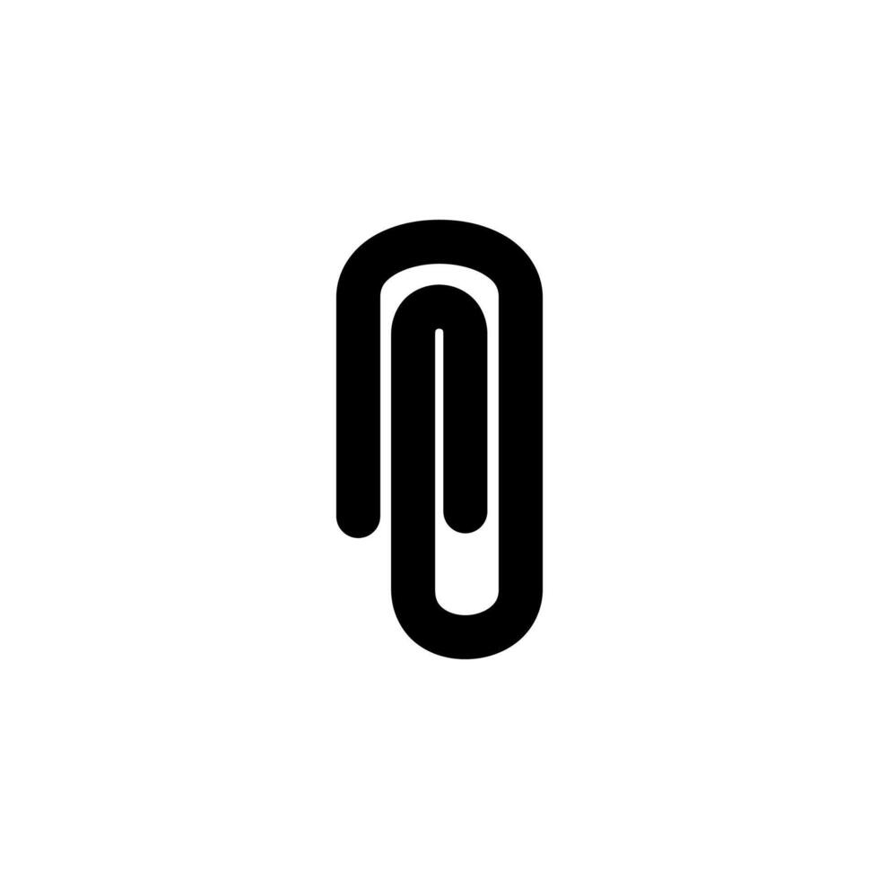 paper clip, paperclip, attachment icon vector