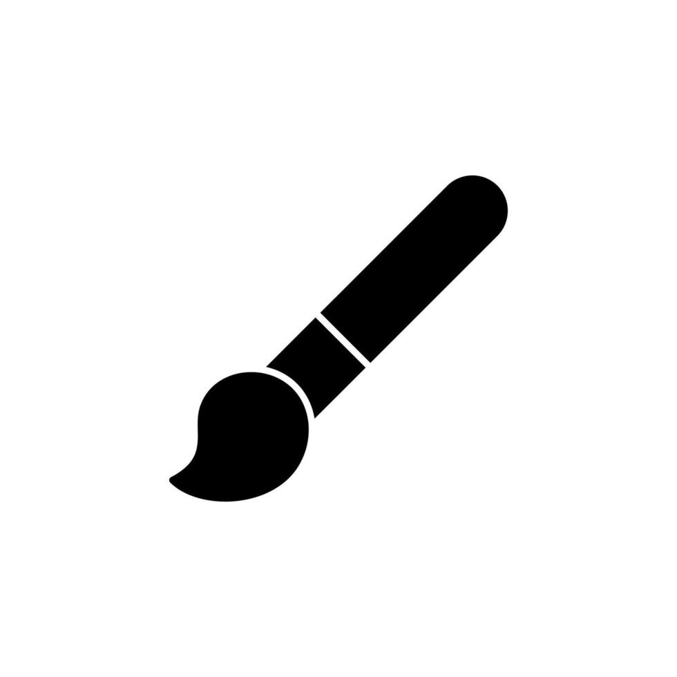 paintbrush, drawing tool icon vector